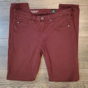 ❤ AG ADRIANO GOLDSCHMIED SKINNY LEGGING ANKLE JEANS, 2 (26)